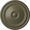 Ekena Millwork Reece Ceiling Medallion (Fits Canopies up to 2 3/8"), Hand-Painted Spartan Stone, 12"OD x 1 3/4"P CM12RESSF - alternate 1